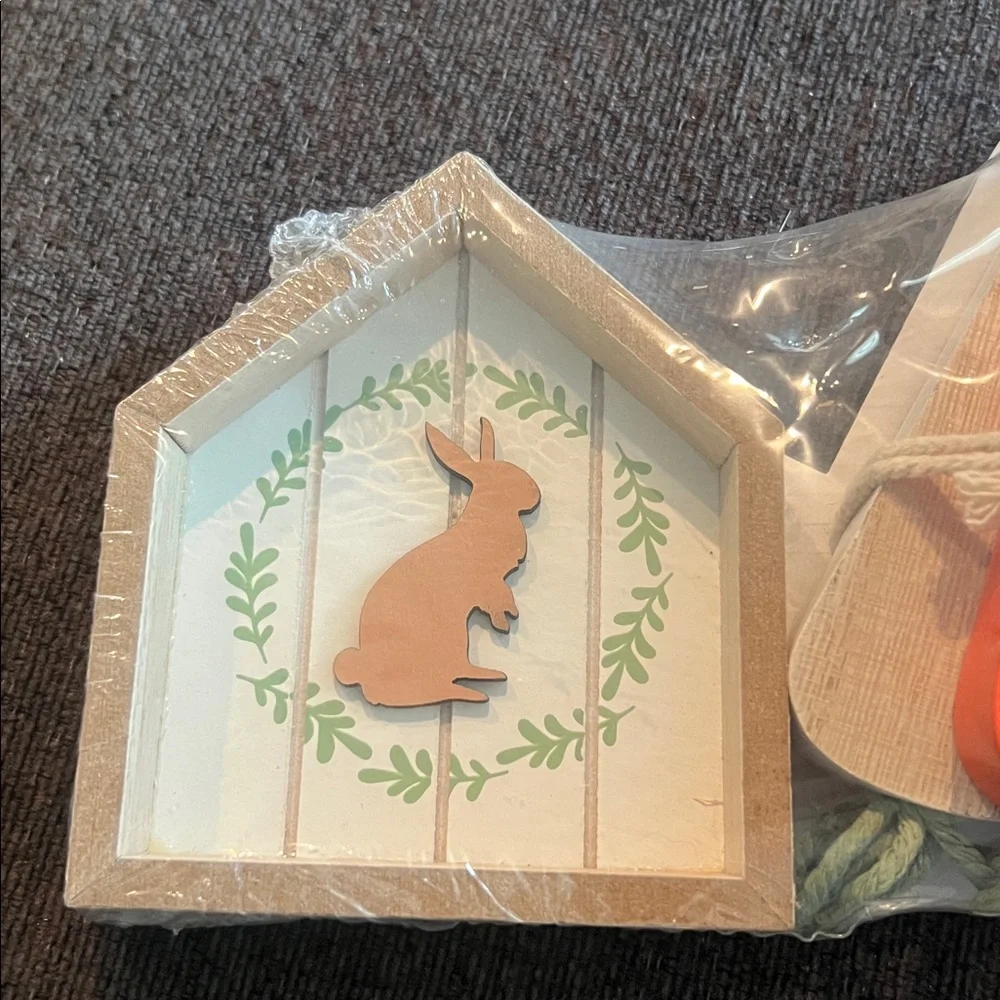 Target Easter Tier tray 3 piece Wooden Signs 2022 Bullseye